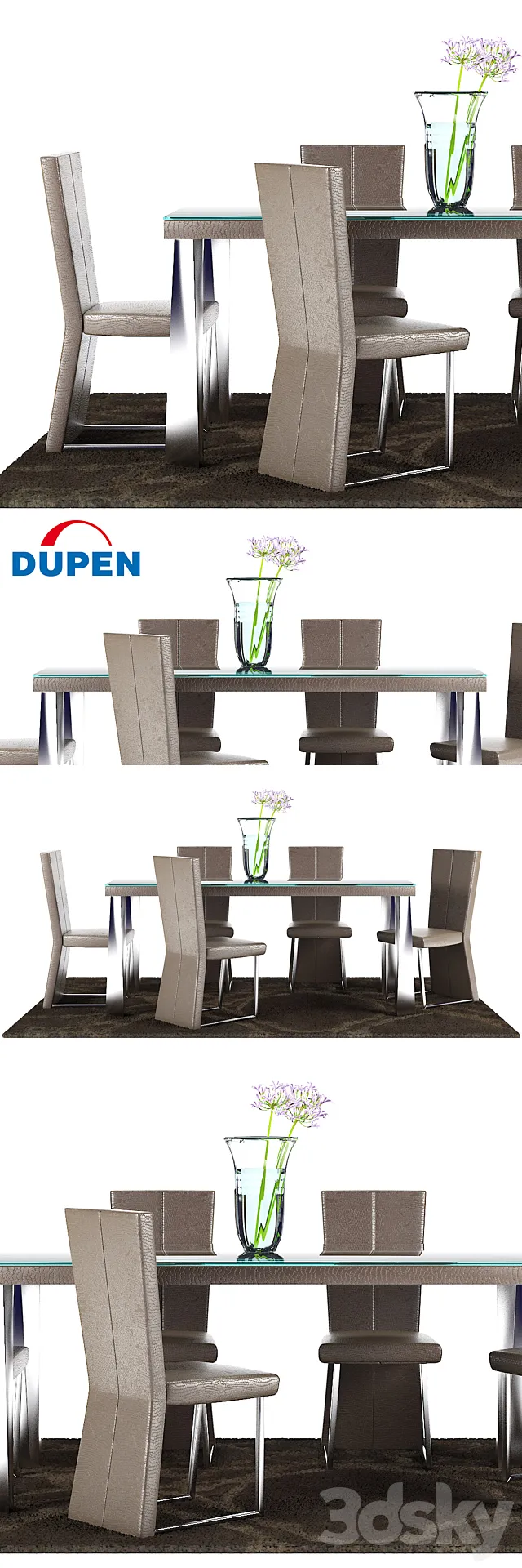 DINING TABLE 11 3D Model DINING TABLE 11 3D Model