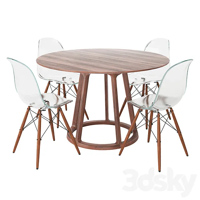 Dining Table 178 3D Model Dining Table 178 3D Model