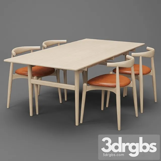 Dining Table 51 2 3D Model Download