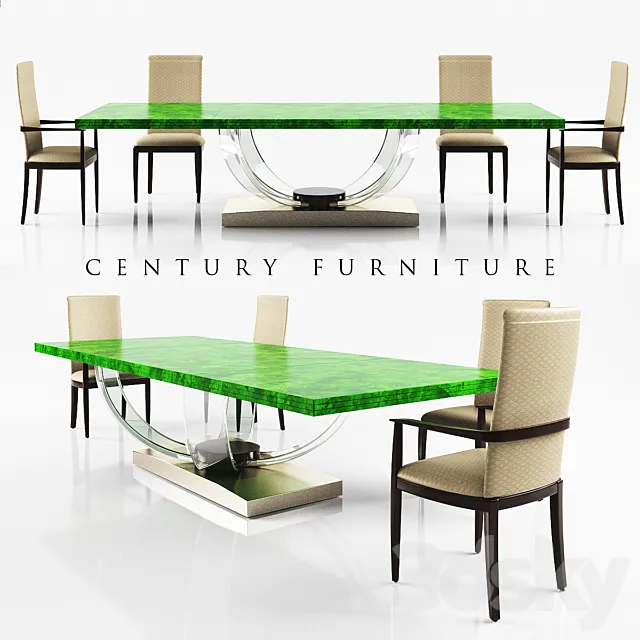 DINING TABLE 6 3D Model