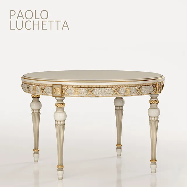 Dining Table _ PAOLO LUCCHETTA 3D Model