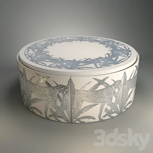 Dining table Alchymia Emma + 8 chairs Elvira 3DModel Dining table Alchymia Emma + 8 chairs Elvira 3DModel