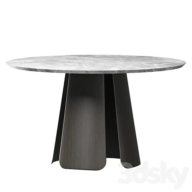 Dining table Base Table Wooddi 3DModel Dining table Base Table Wooddi 3DModel