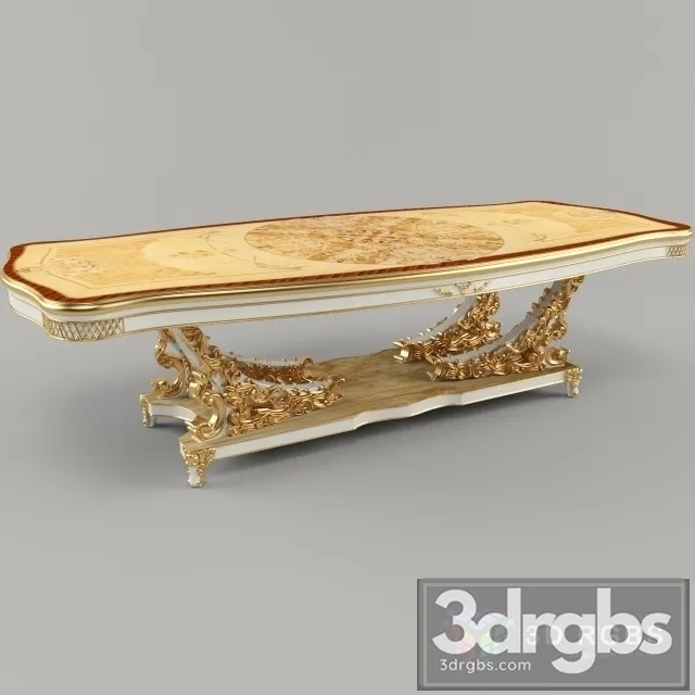 Dining Table BJ 3D Model Download