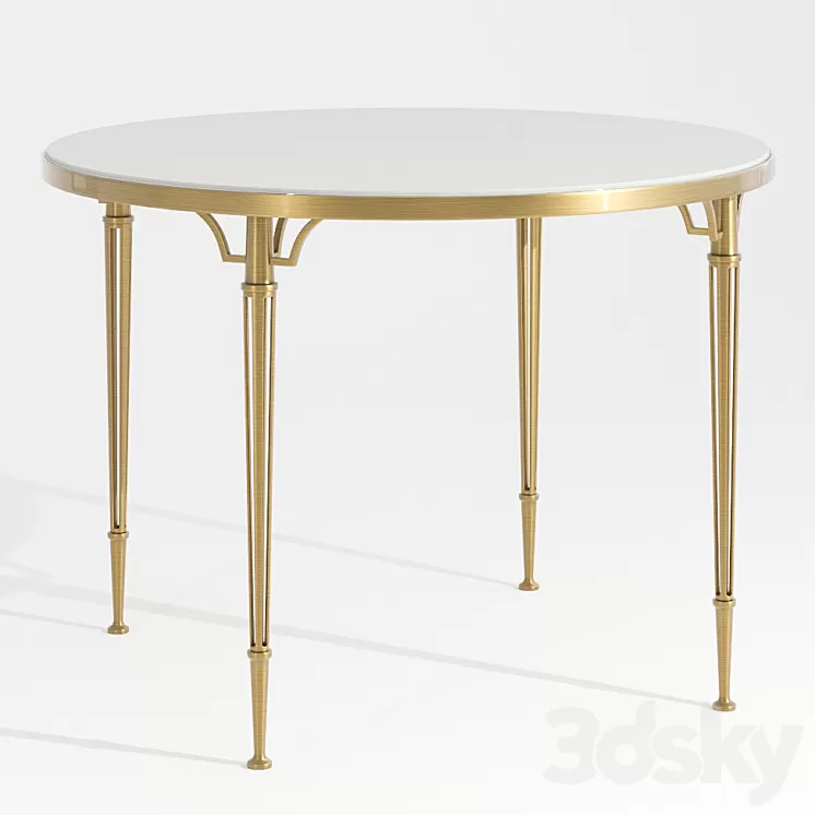 Dining table Comes Around! Caracole 3D Model Dining table Comes Around! Caracole 3D Model
