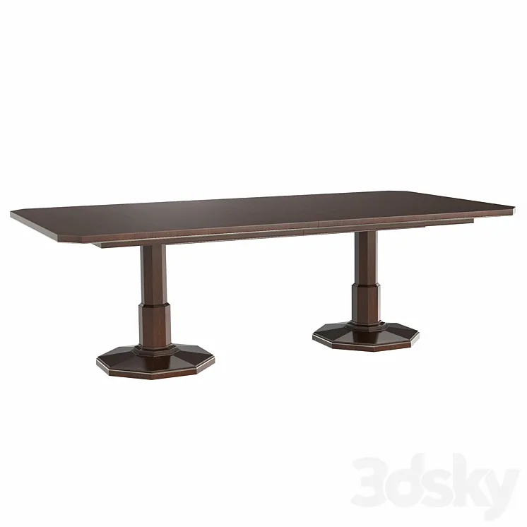 Dining table Cult Classic Caracole 3D Model Free Download