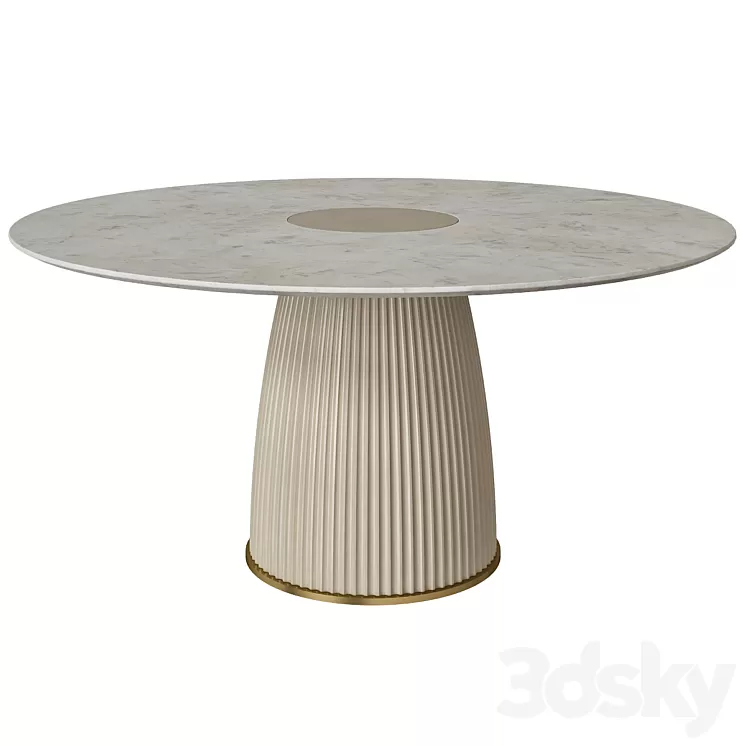 Dining table DIONE Paolo Castelli 3D Model