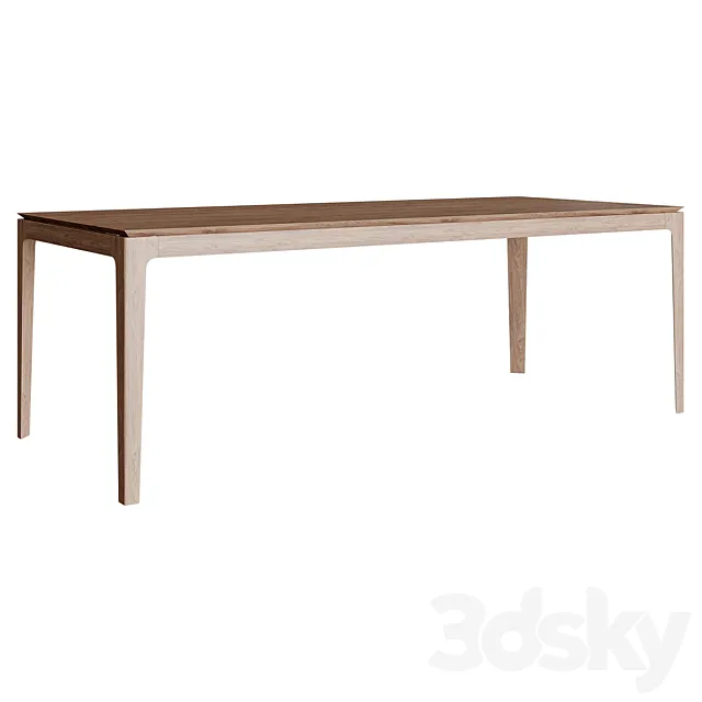 Dining table ETHAN 3D Model
