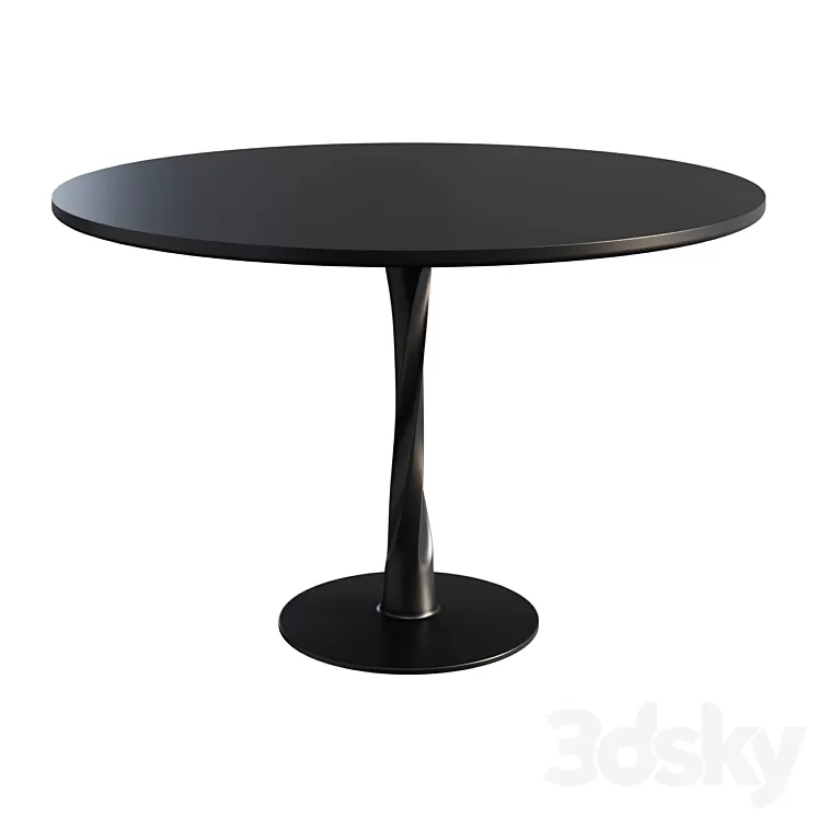 Dining table ETHNICRAFT TORSION ETTAFEL 3D Model Free Download Dining table ETHNICRAFT TORSION ETTAFEL 3D Model Free Download