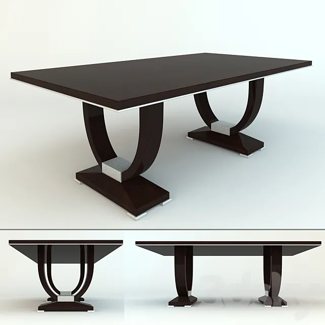 Dining Table Factory LCI a collection of Novita 3D Model