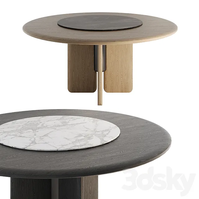 Dining Table Faifo | District Eight 02 3D Model