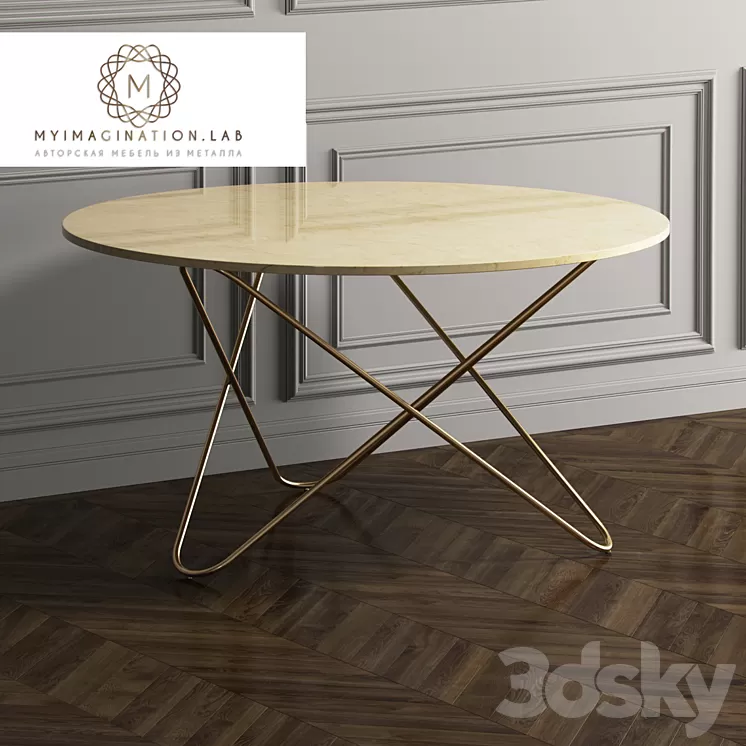 Dining table from Myimagination.lab 3D Model Dining table from Myimagination.lab 3D Model
