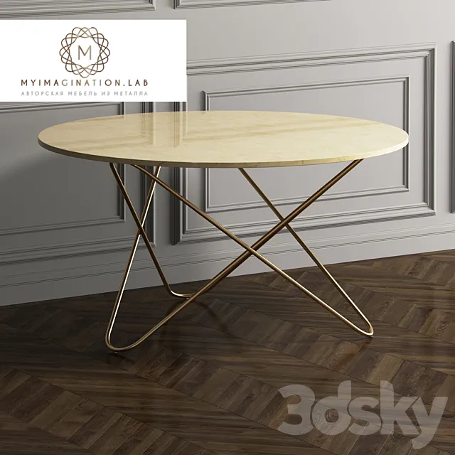 Dining table from Myimagination.lab 3DModel