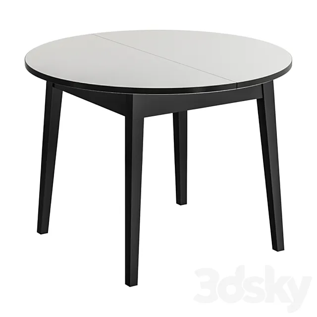 Dining table Kenner 1000M 3D Model Dining table Kenner 1000M 3D Model