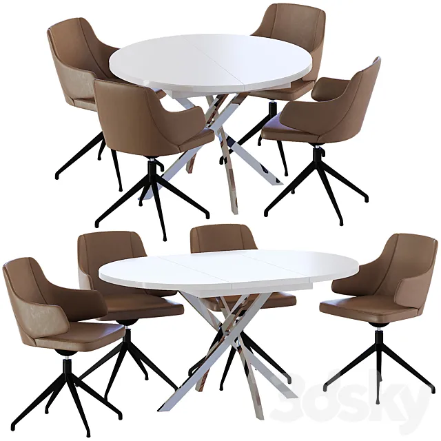 Dining table Kenner R 1100 3D Model