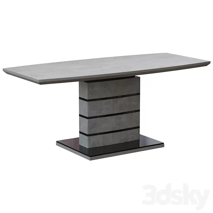 Dining table LEONARDO 3D Model Dining table LEONARDO 3D Model