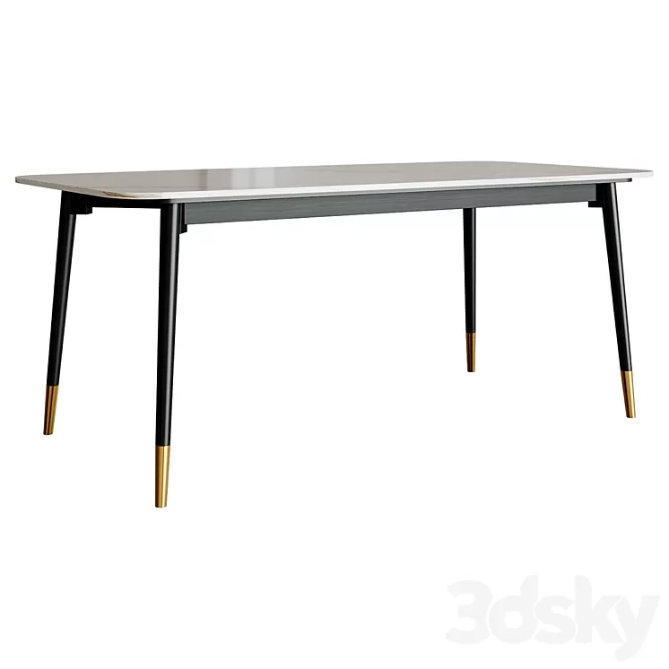Dining table Malvern 3D Model Free Download Dining table Malvern 3D Model Free Download