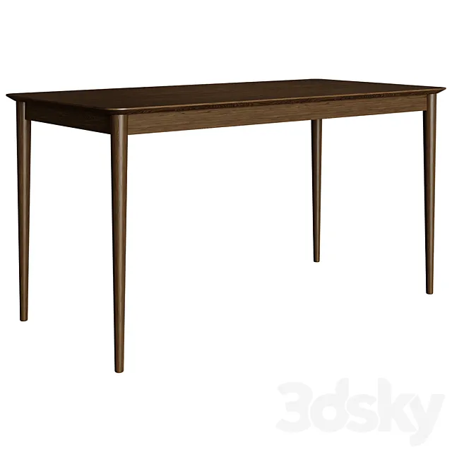 Dining table Mun-L Kitchen table 3D Model Dining table Mun-L Kitchen table 3D Model