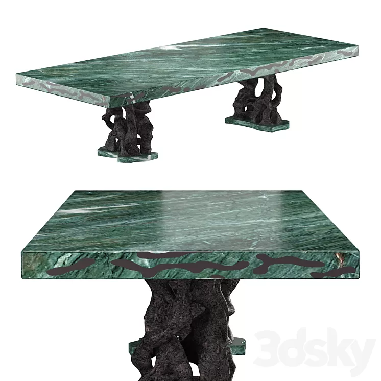 Dining Table Rock 2017 3D Model Dining Table Rock 2017 3D Model
