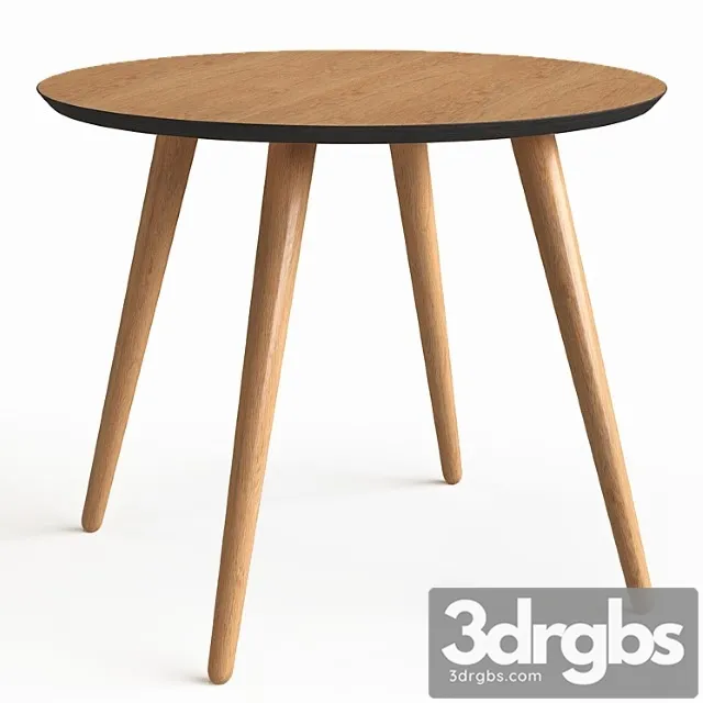 Dining table ronda round skdesign 2 3D Model Download
