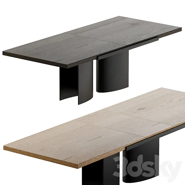 Dining table Silo by Luma 3D Model Dining table Silo by Luma 3D Model