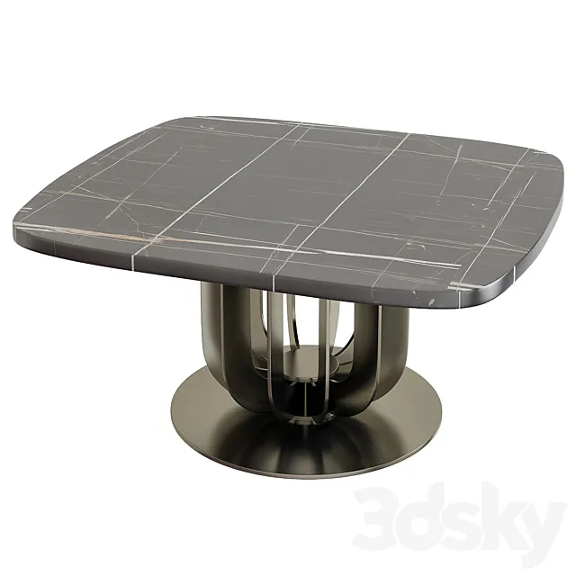Dining table Soho Keramik Premium – Cattelan Italia 3DModel Dining table Soho Keramik Premium – Cattelan Italia 3DModel