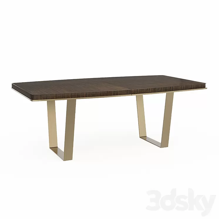Dining table Streamline Dining Table 3D Model Dining table Streamline Dining Table 3D Model