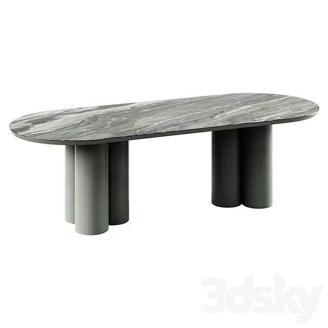 Dining table TOWNSVILLE 2 3D Model