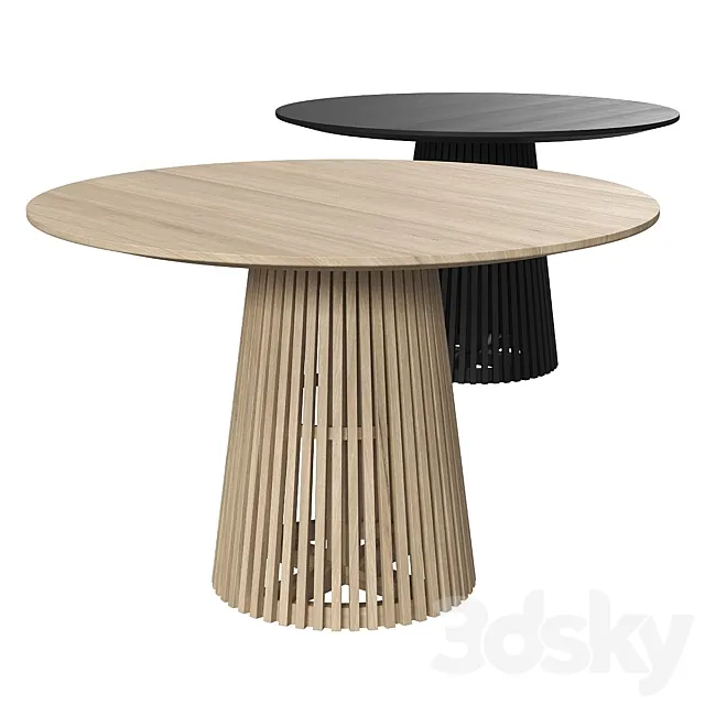 Dining tables La Forma IRUNE. 3DModel