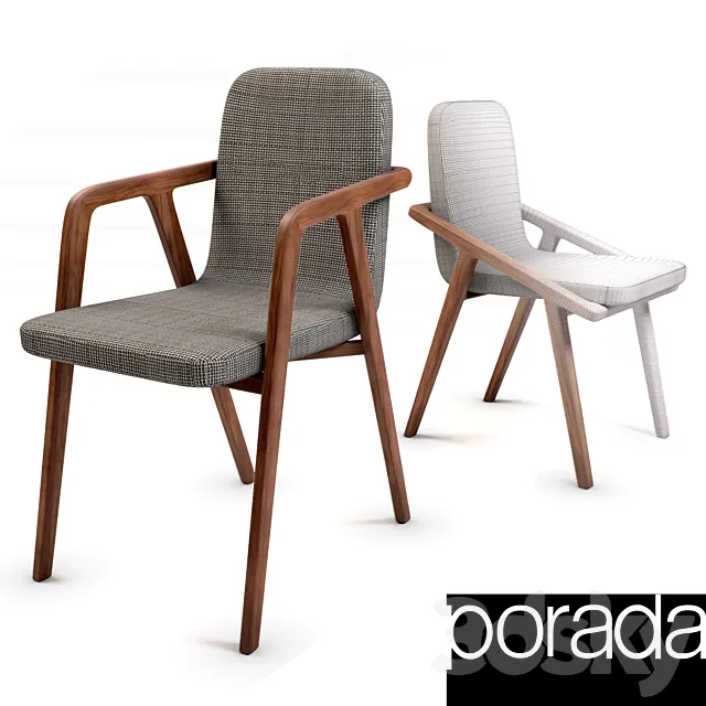 Dinner chairs Porada 3DModel