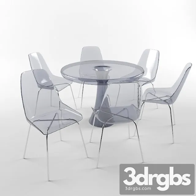 Dinner Set 1 3D Model Download