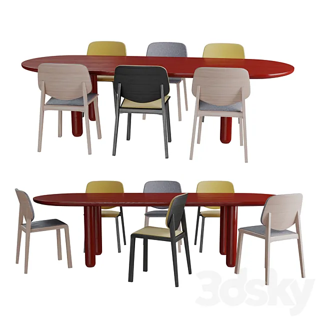 Dinner set 1 3DModel
