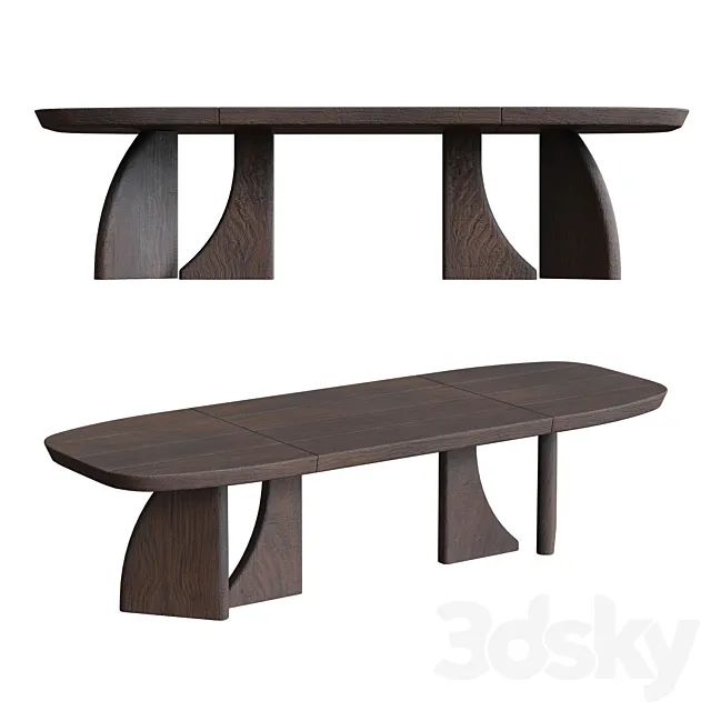 Dinner table 3D Model Dinner table 3D Model