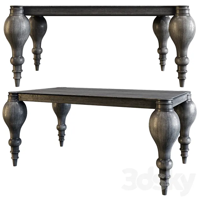 Dinner table 3DModel Dinner table 3DModel