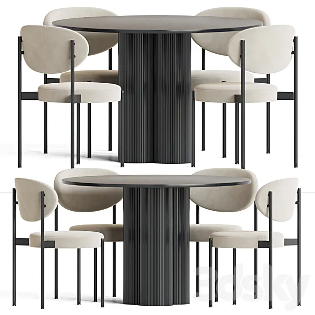 Dinning Set 106 3D Model