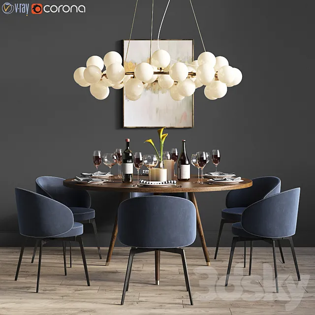 Dinning set 3DModel