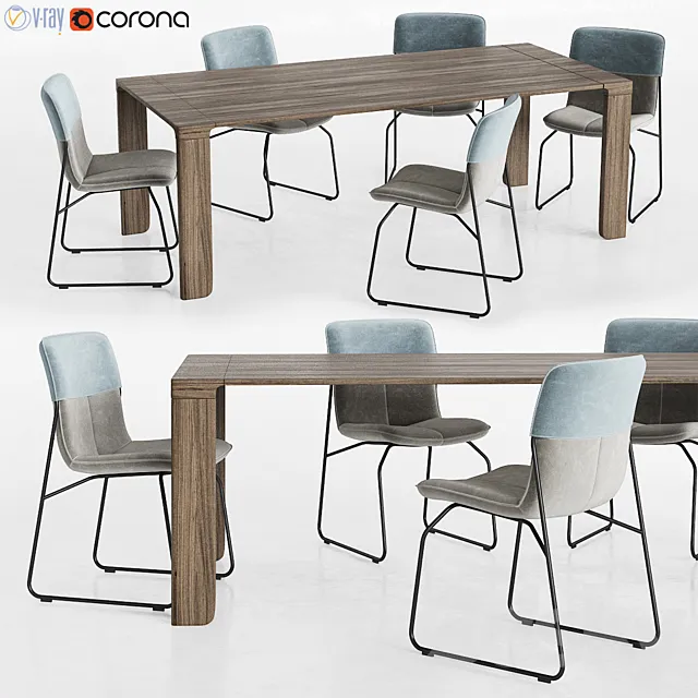 Dinning set 3DModel