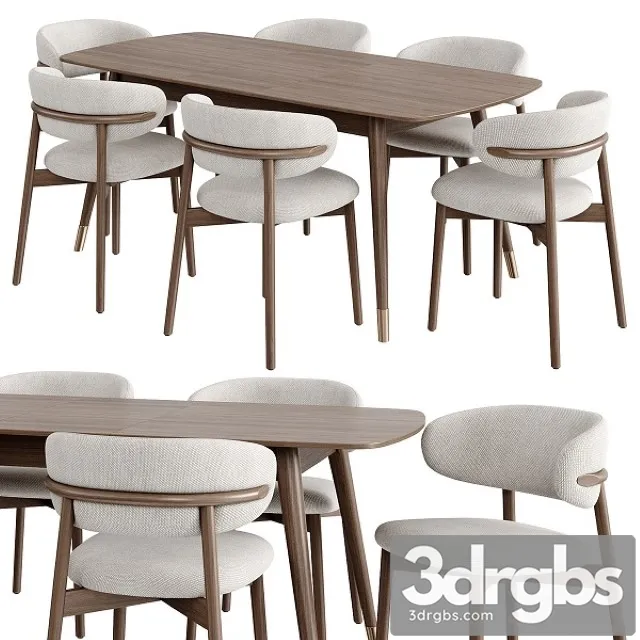 Dinning Set 47 3D Model Download Dinning Set 47 3D Model Download
