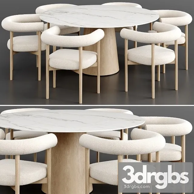 Dinning Set 56 3D Model Download Dinning Set 56 3D Model Download