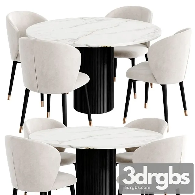 Dinning Set 86 3D Model Download Dinning Set 86 3D Model Download