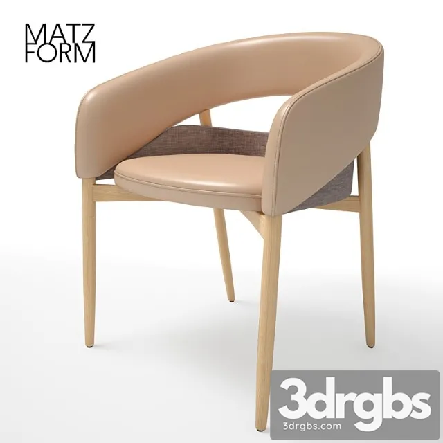 Dino diner chair 2 3D Model Download