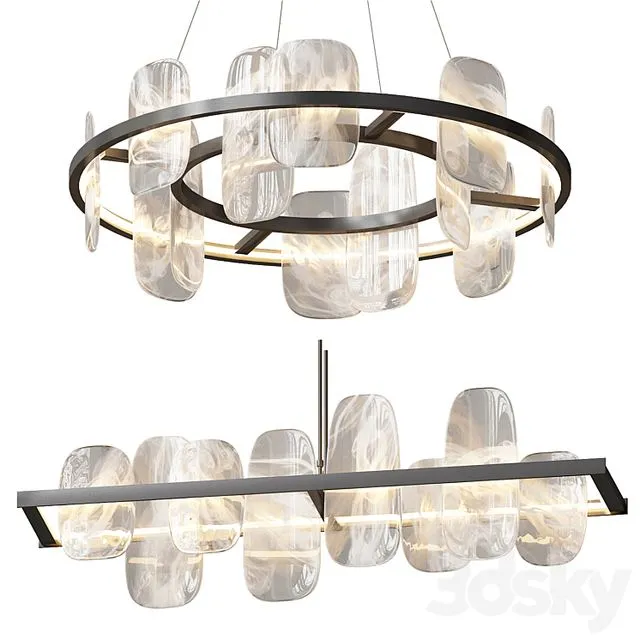 Dionis Lampatron Chandelier 3D Model