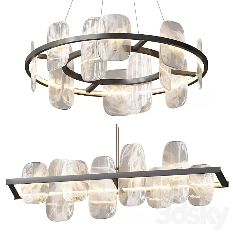 Dionis Lampatron Chandelier 3D Model Free Download