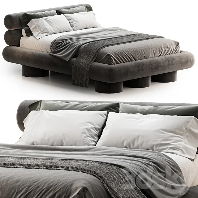 Dip Bed Low 3D Model