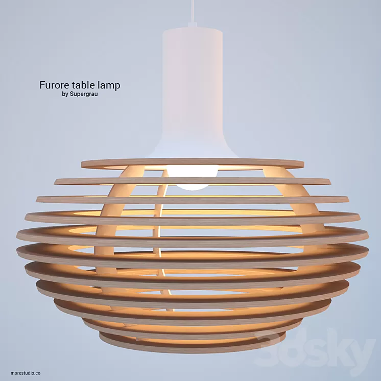 Dipper light by Decode london 3D Model