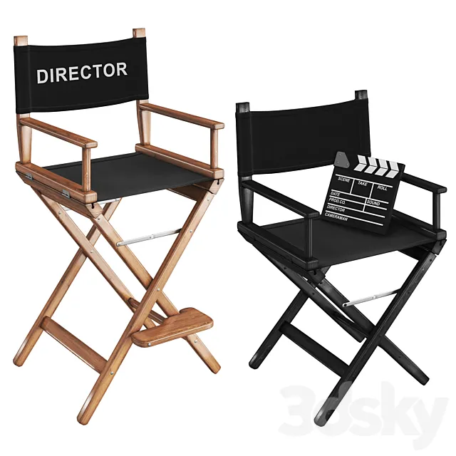 Director chair 3D Model