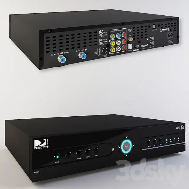 Directv decoder 3DModel