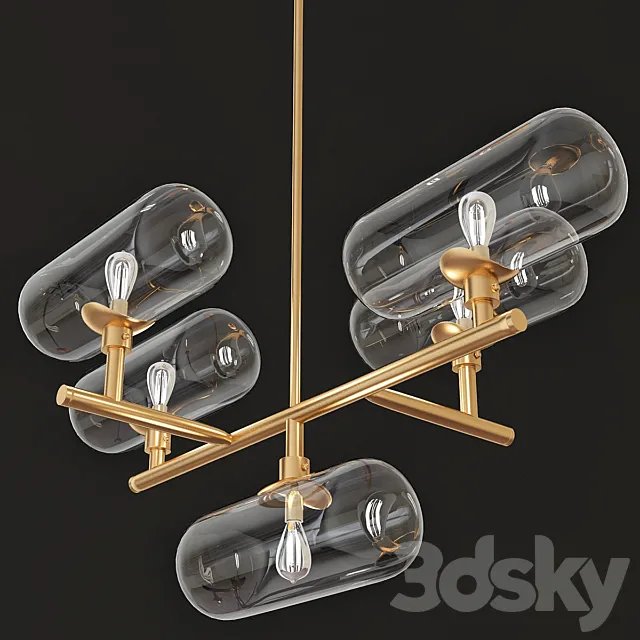 DIRIGEABLE Chandelier 3DModel