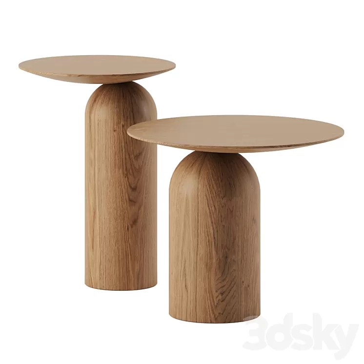 Disco side tables by Basta 3D Model Free Download Disco side tables by Basta 3D Model Free Download