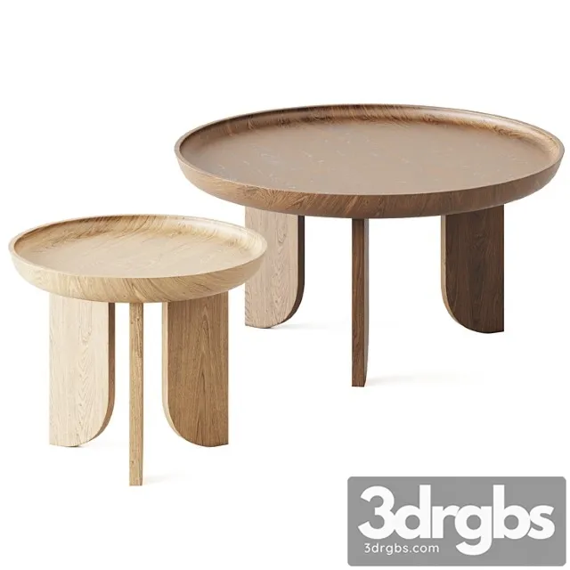 Dish coffee table by grain Dish coffee table by grain